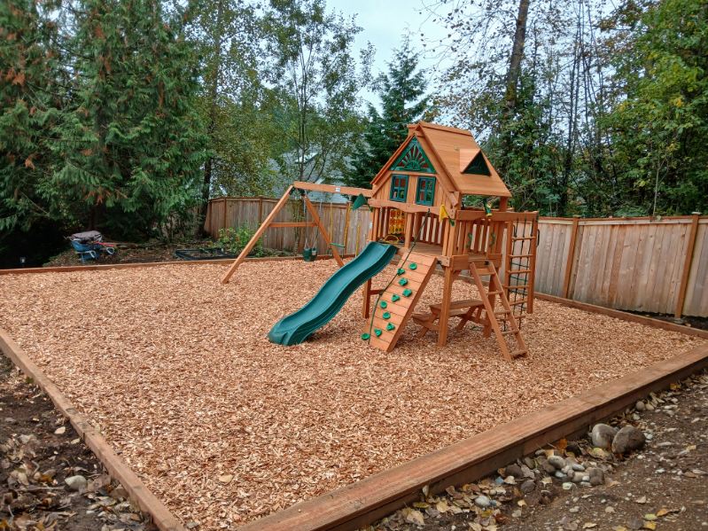 playground with wood chips 2
